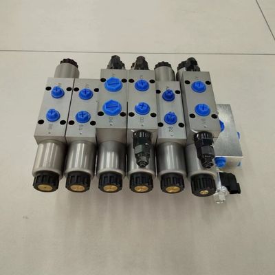 품질  Customized valve manifolds OEM / ODM Hydraulic Valve Manifolds Solenoid Proportional Valve Group 공장